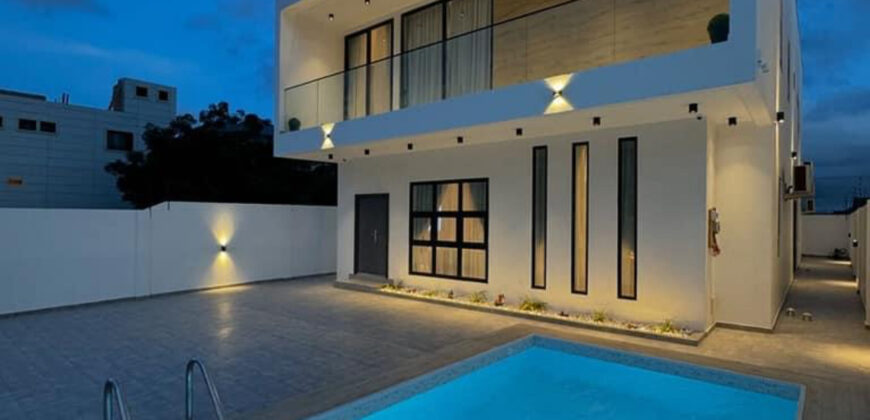 Stunning 4-Bedroom Home, Pool in East Legon Hills $400,000