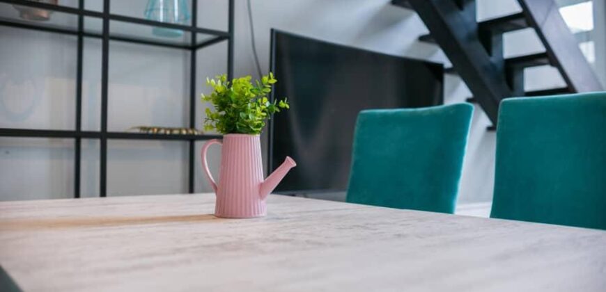 Fully furnished 2-bedroom duplex apartment at Cantonments.