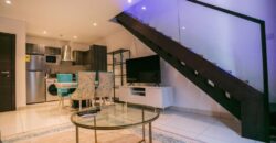 Fully furnished 2-bedroom duplex apartment at Cantonments.