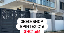 🏡 Brand New 3-Bedroom Storey Home for Sale – Spintex, Community 16