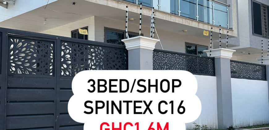 🏡 Brand New 3-Bedroom Storey Home for Sale – Spintex, Community 16