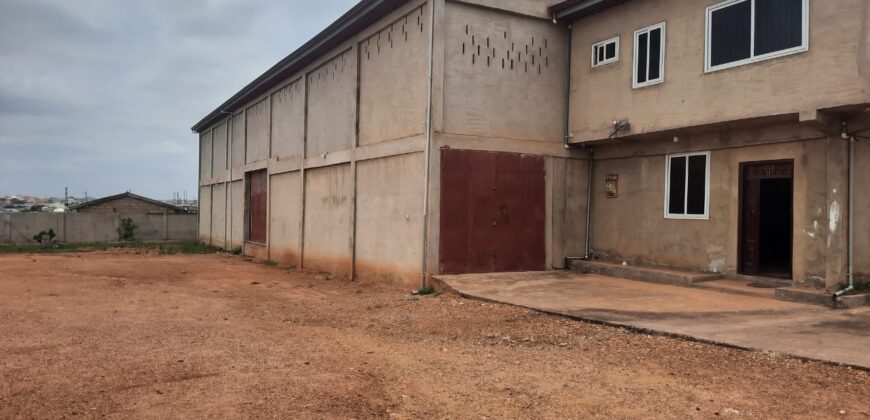🏭 PROPERTY FOR SALE – WAREHOUSE WITH OFFICES📍 Katamanso (Ashaiman)