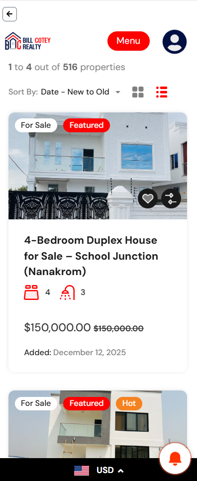Bill Cotey Realty properties for sale